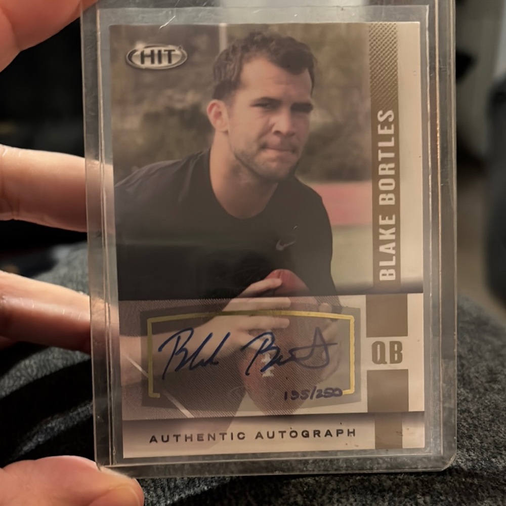 Blake Bortles Autographed HIT Trading Card